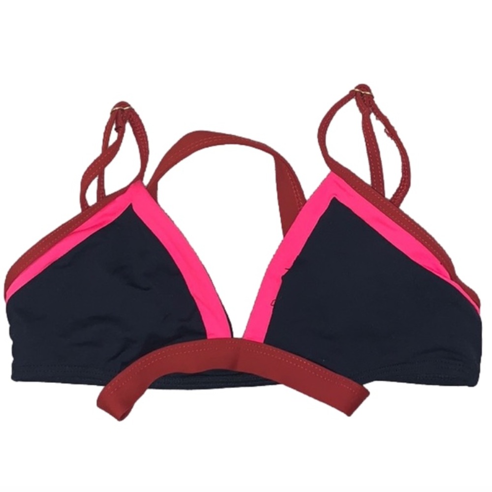 l space platinum top in red and black